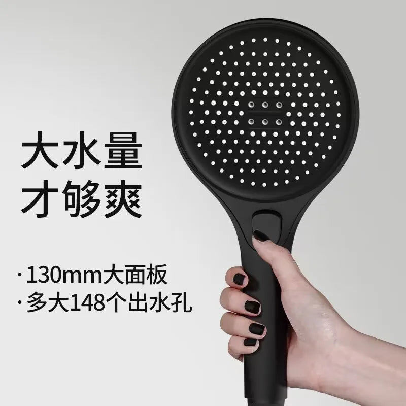 13CM Big Shower Head 3 Modes Adjustable High Quality High Pressure Water Saving Flow Shower Faucet Nozzle Bathroom Accessories Oasis Select