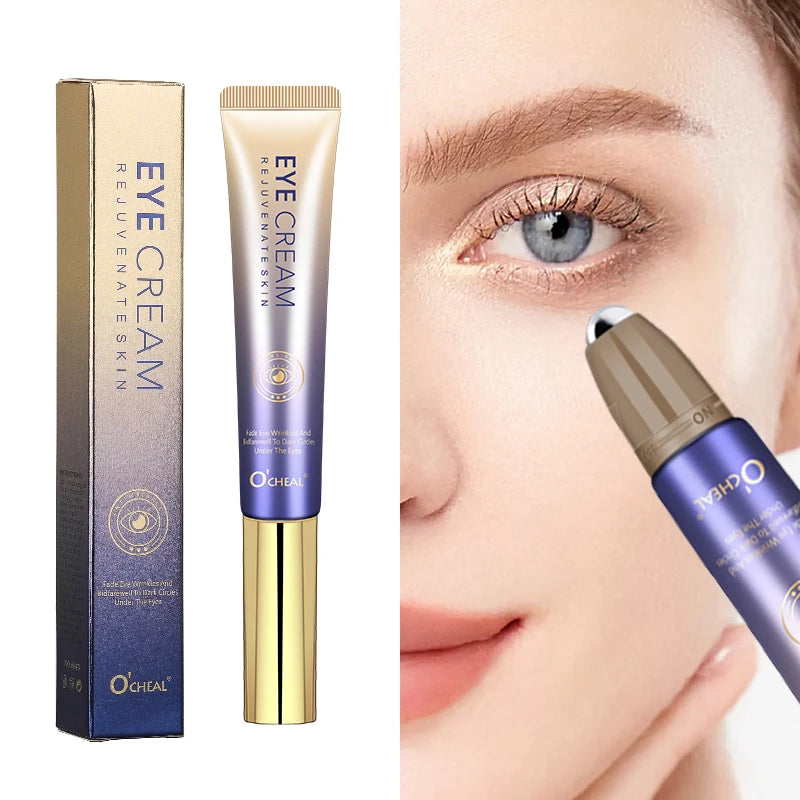 O'CHEAL Hyaluronic Acid Roller Eye Cream – Anti-Aging Serum