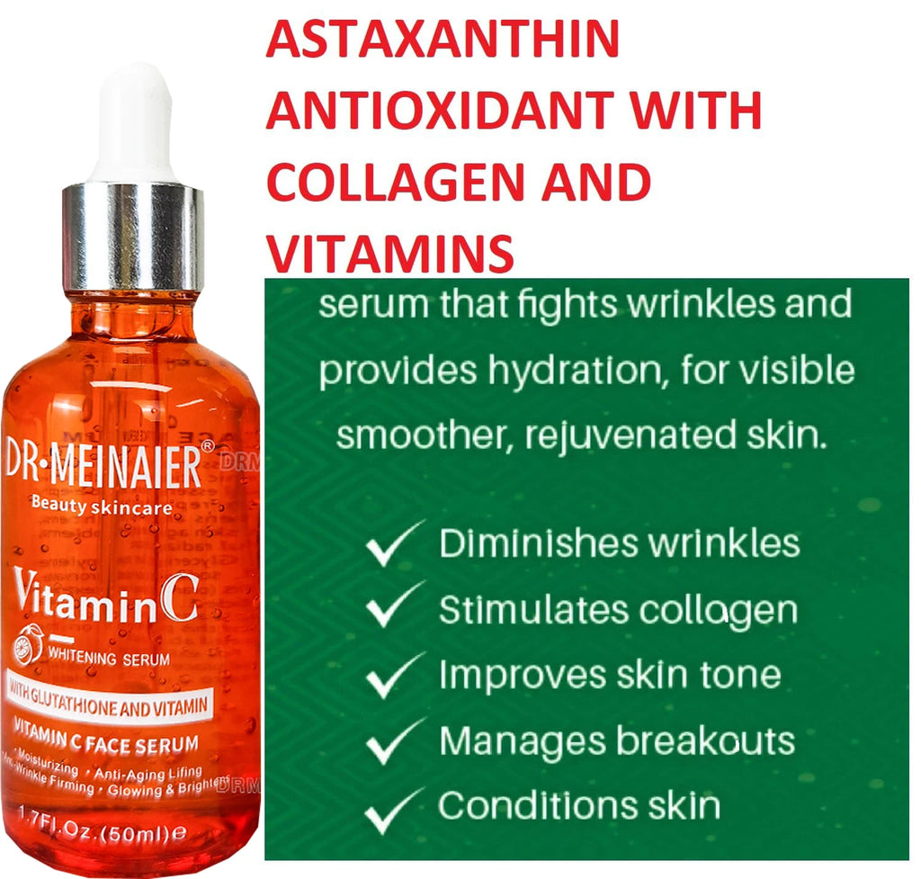 Hyaluronic Acid & Vitamin C Face Serum Set 2×50ml