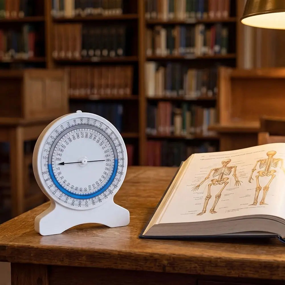 360° Bubble Inclinometer – Leak-Proof Range of Motion Gauge