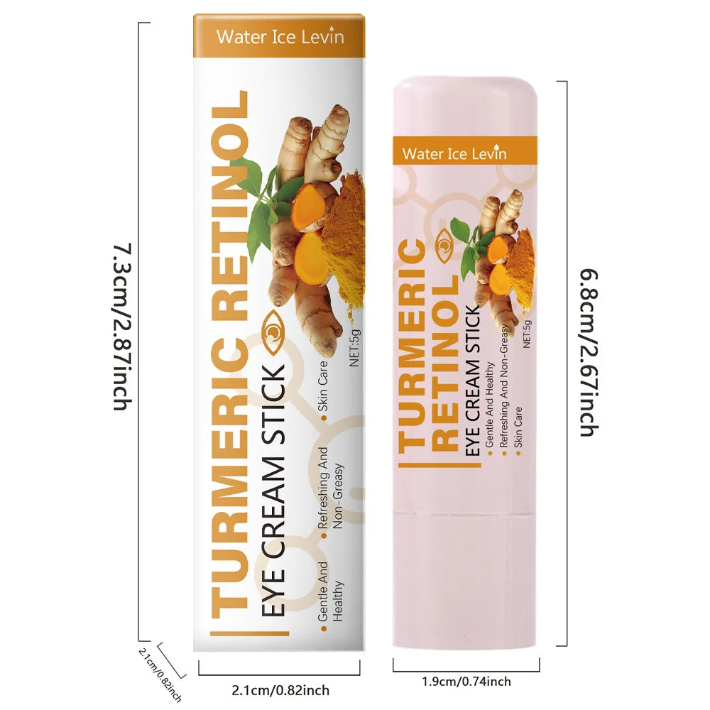 Turmeric Eye Cream Stick – Dark Circles & Fine Lines Eye Cream Stick Oasis Select