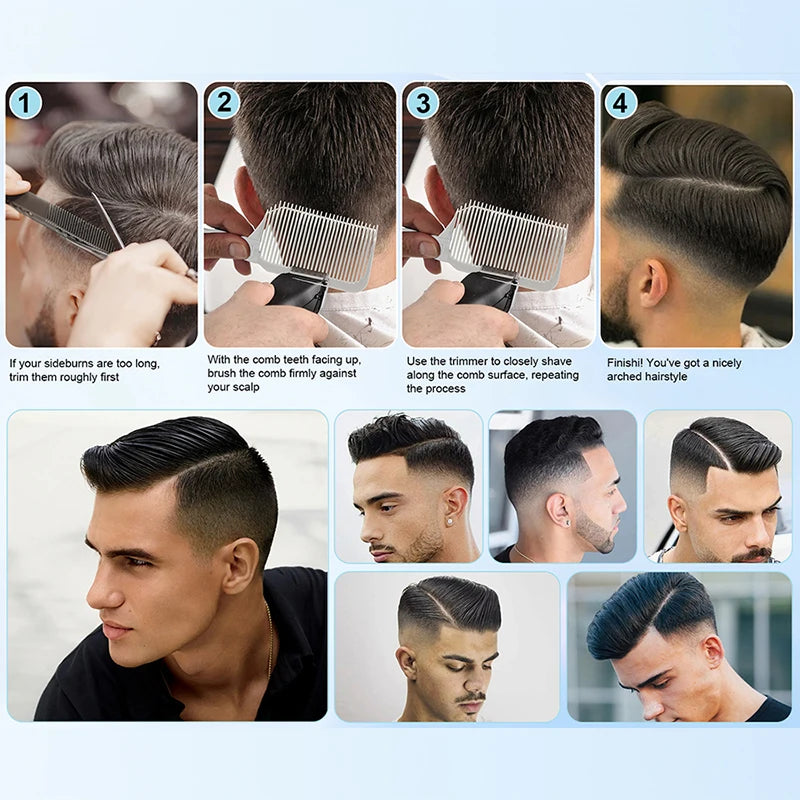 Professional Barber Fading Comb – Heat Resistant Flat Top Tool Barber Fading Comb Oasis Select