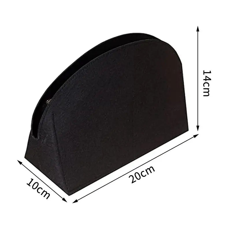 Felt Felt Insert Bag Bag Support Organization Internal Bag Storage Portable Purse Liner For For Handbags Oasis Select S Black