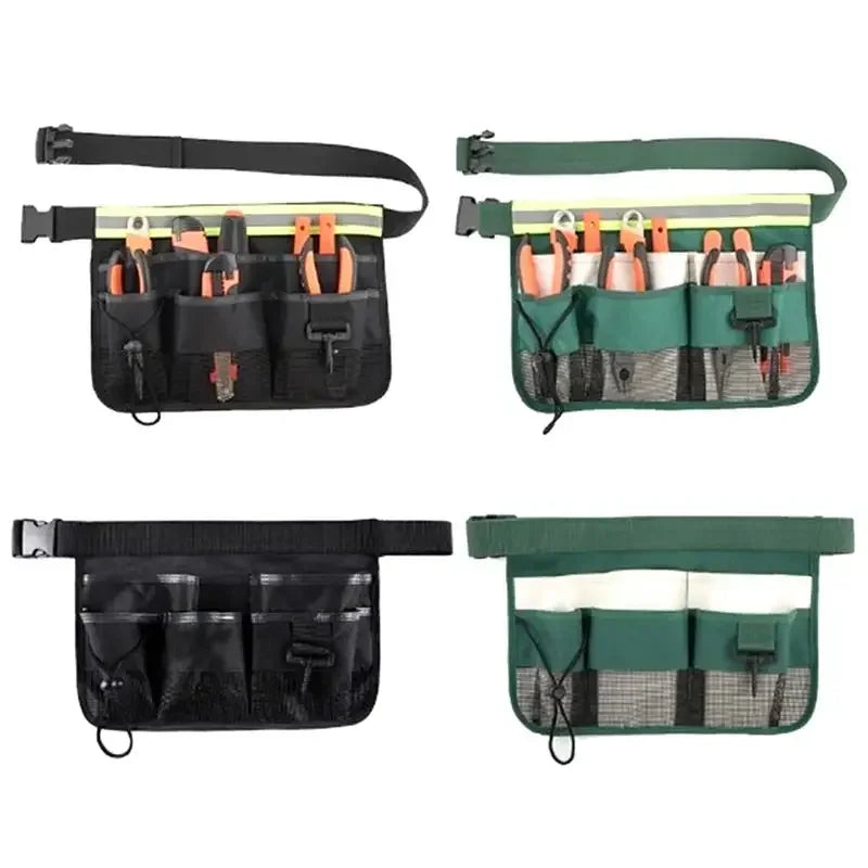 Tool Waist Bag Waist Pocket Outdoor Work Hand Tools Storage Pouch Hardware Tool Bags Electrician Gardening Tools Pocket Bag Oasis Select