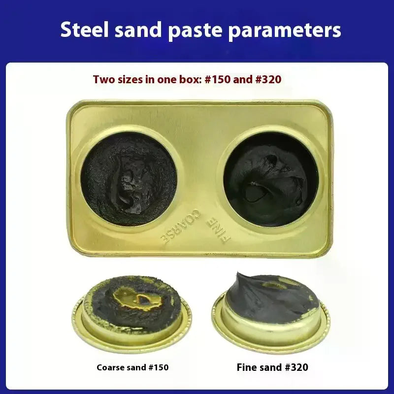1 Piece Engine Valve Lapping Compound Coarse Fine Carborundum Polishing Sand 80 180 150 320 For Moto Car Iron Box Grinding Paste Oasis Select