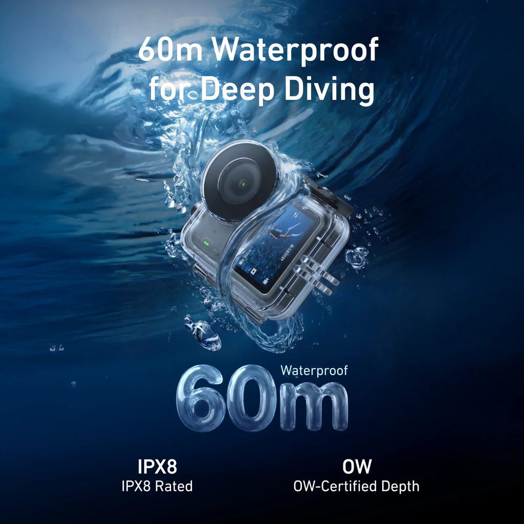 TELESIN 60M Waterproof Case for DJI Osmo Nano Dive Housing