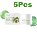 Avocado Eye Cream Fades Fine Lines & Wrinkles Firming Smoothing Eye Area Anti Puffiness Dark Circle Corrector for Youthful Eyes Oasis Select 5 x 30g Boxed