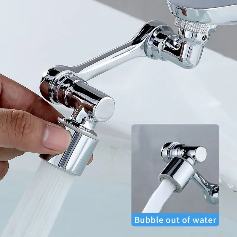 1080° Universal Rotation Faucet Sprayer Head 22/24mm Adaptor Washbasin Faucet Extender Aerator Bubbler Nozzle Kitchen Tap Oasis Select