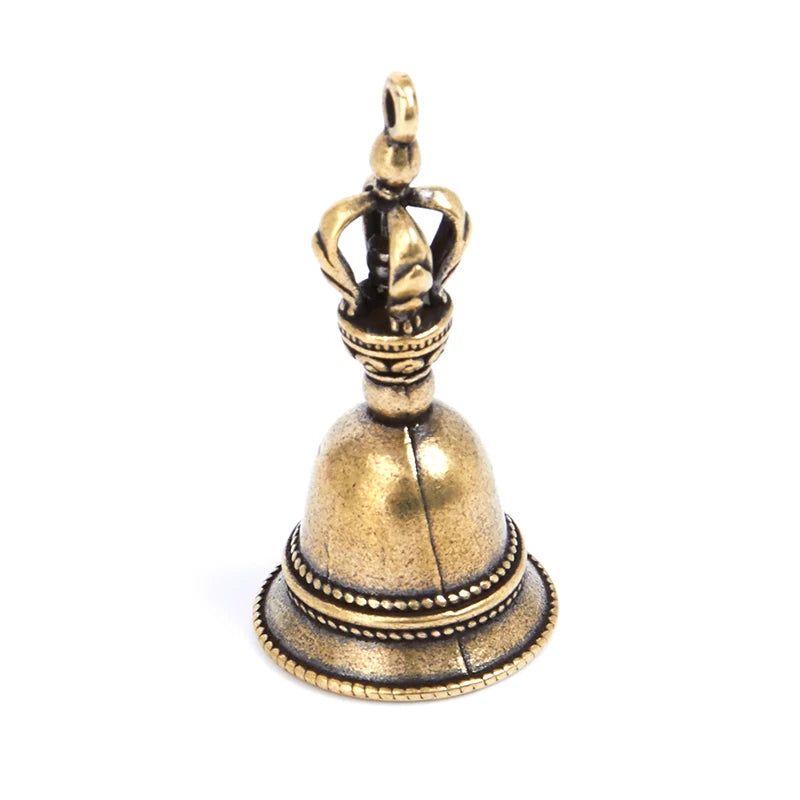 1PC Brass Handicraft Die-casting Drop Wind Bell Tibetan Bronze Bell Creative Oasis Select 5x2x2cm
