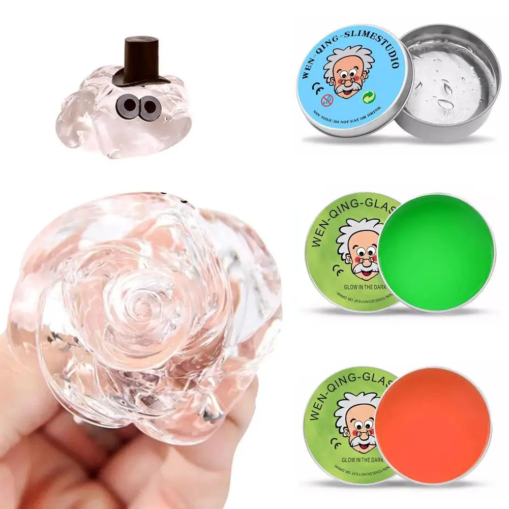 Liquid Crystal Slime Putty Toy – DIY Stress Relief Clay Set Slime Putty Toy Oasis Select