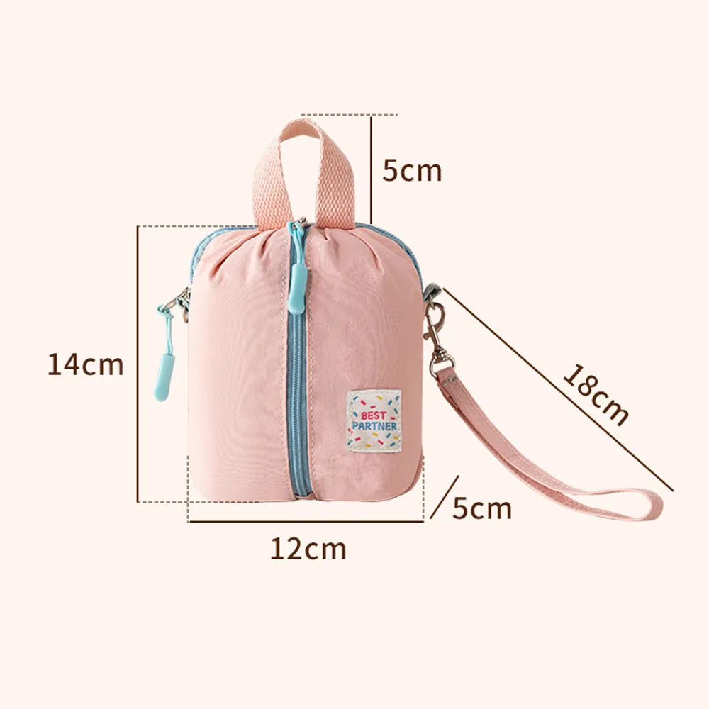 Macaron Mini Travel Bag – Portable Makeup & Cosmetics Organizer