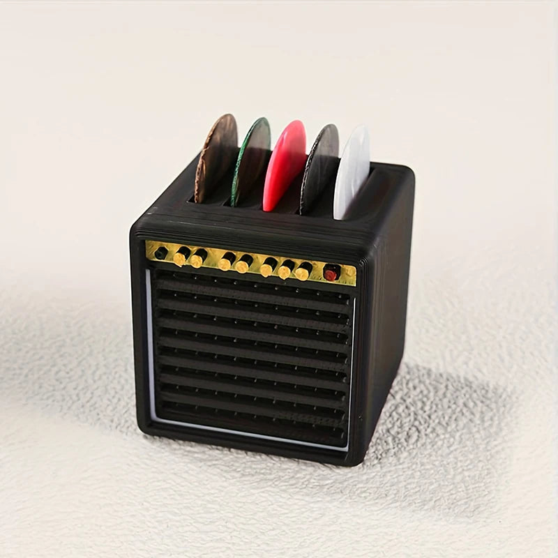 3D Printed Waterproof Dustproof Guitar Picks Organizer Portable Guitar Pick Holder With Drawer Picks Storage And Display Gifts Oasis Select