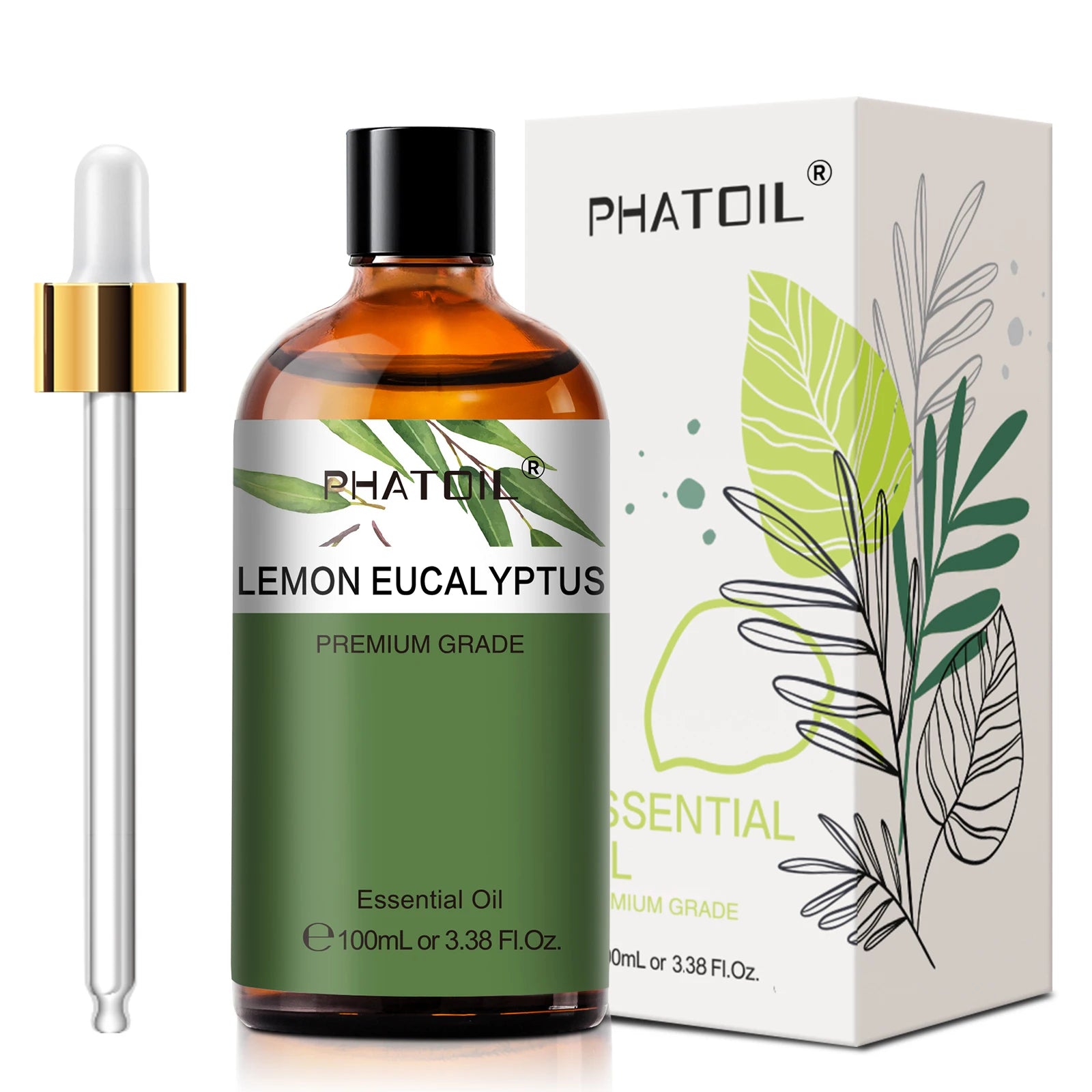 PHATOIL 100ml Pure Essential Oil for Diffuser & Aromatherapy