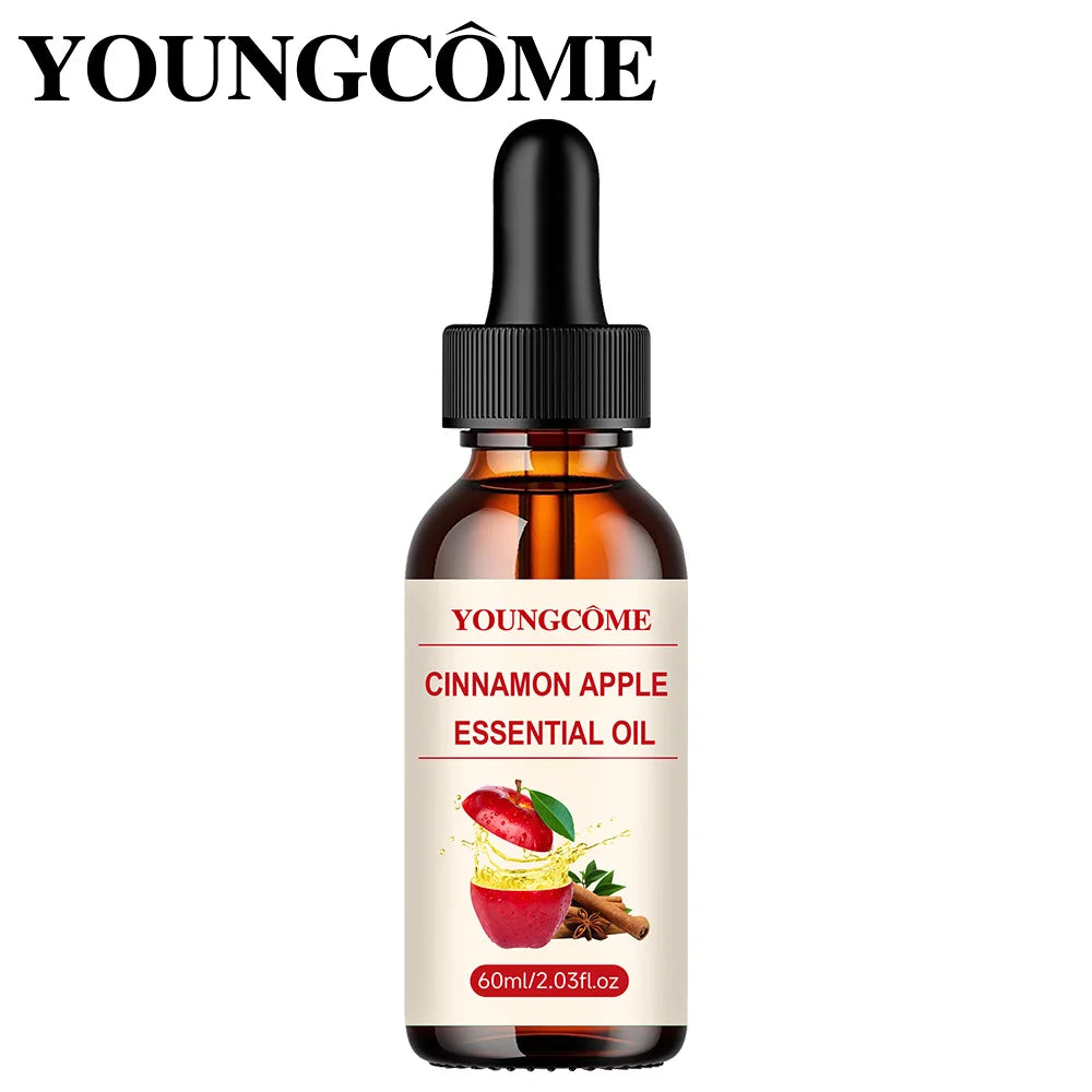 Cinnamon Apple Essential Oil 60ml – Diffuser, Candle & Soap Use Essential Oil Oasis Select 40ml