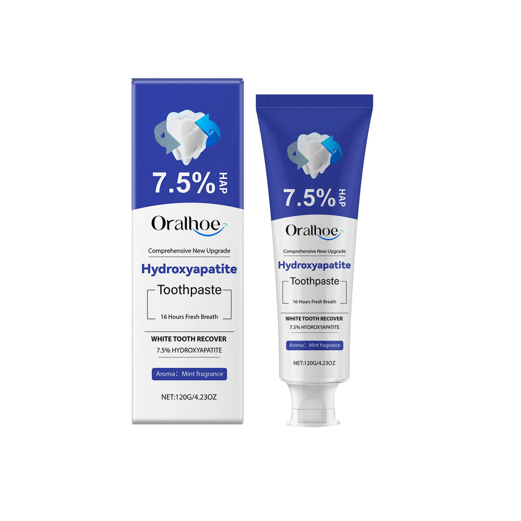 Hydroxyapatite Toothpaste Tooth Whiten Reduce Plaque Anti Decay Protect Teeth Dental Bleach Fresh Breath Gum Repair Toothpaste Oasis Select 120g Boxed