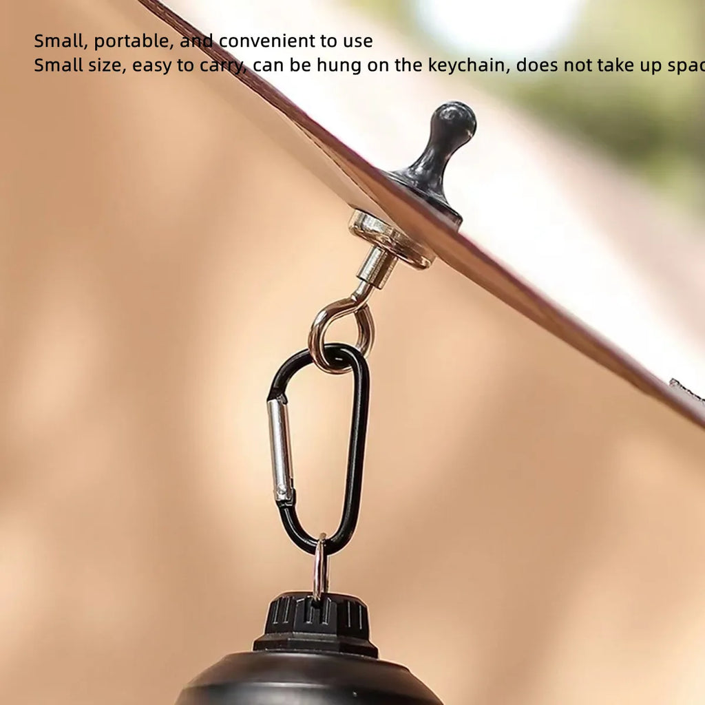 Magnetic Carabiner Hook for Camping Tent & Canopy | D-Ring