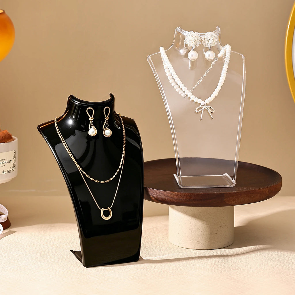 1 Portrait Jewelry Display Stand Vertical Necklace Earring Storage Stand, Jewelry Store Home Display Stand Perfect Holiday Gift Oasis Select