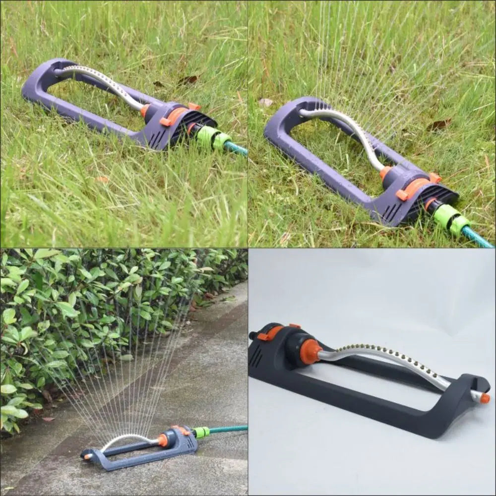 19-Nozzle Oscillating Lawn Sprinkler | Adjustable Aluminum Tube Oscillating Lawn Sprinkler Oasis Select