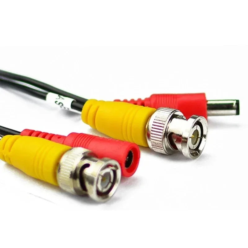 10M/32.8Foot BNC Cable BNC+DC Power Video Extension Cable for CCTV DVR Camera Video Power Supply Security Surveillance Accessory Oasis Select
