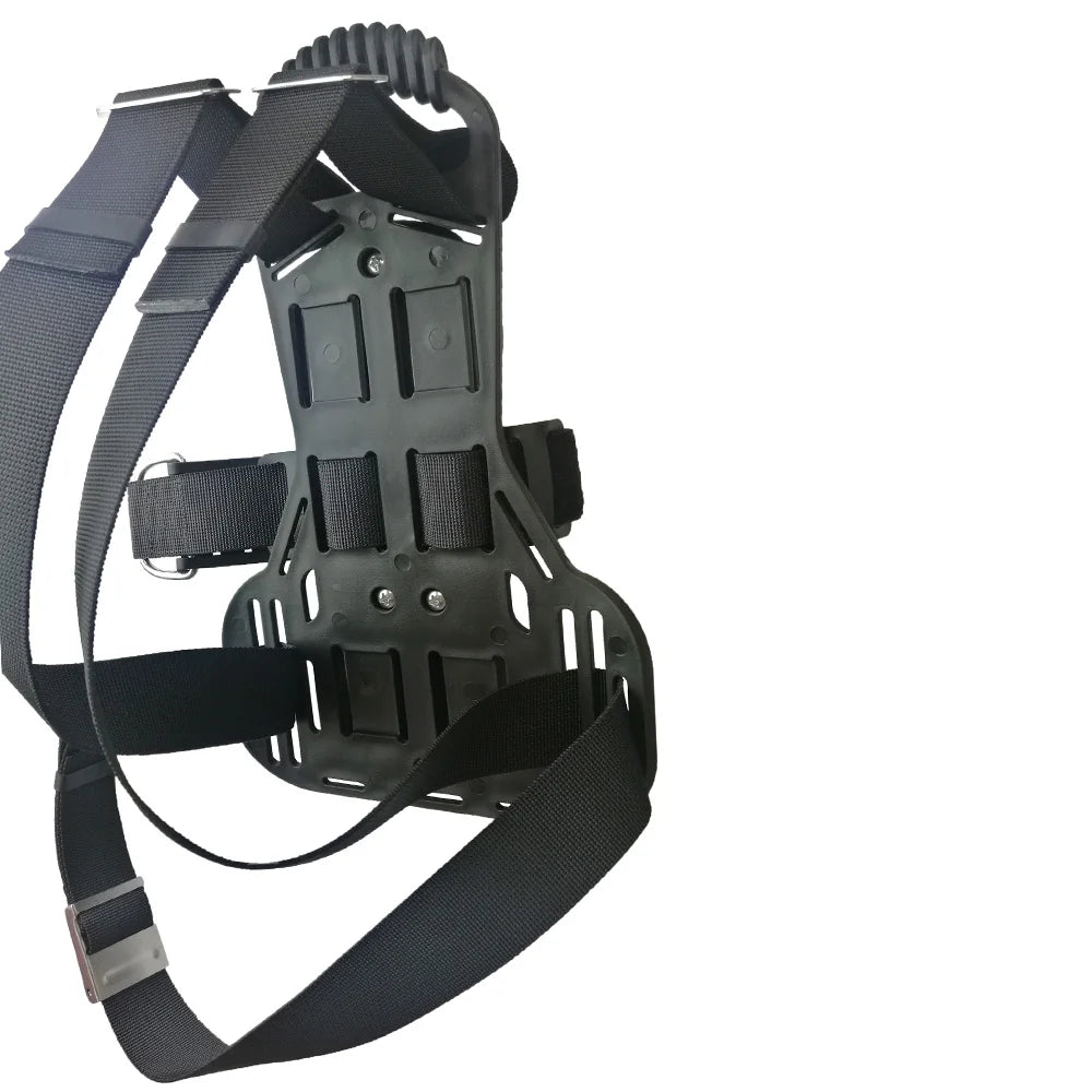 Diving Strong Single Tank BackPack Gas Cylinder Tank Holder Bracket With Stainless Steel Cylinder Belt Oasis Select