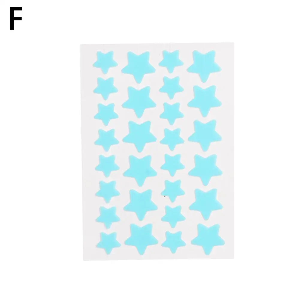 28Pcs Colorful Cute Star Shaped Acne Sticker Invisible Acne Cover Pimple Patch Skin Care Oasis Select F China