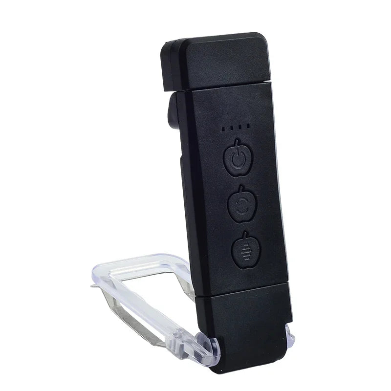 Portable Rechargeable Book Lamp 3 Brightness Levels Flexible Clip On Book Lights LED Desk Reading Light for Kids Bookmark Lamp Oasis Select uggrade black book light
