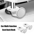 Car Headrest Hooks 2-Pack | Bag & Coat Organizer for Auto
