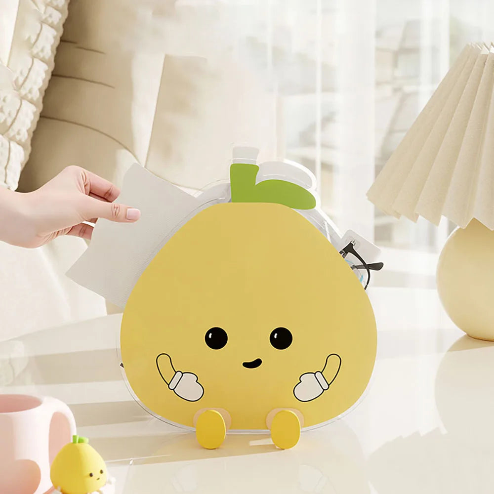 Cartoon tissue box, fruit shape napkin storage box, cute rabbit tissue box, storage box/tissue box 2 in 1 Oasis Select