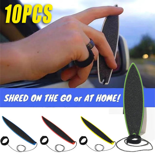 10PCS Finger Surfboard Mini Fingertip Surfboard Toys Surf Wind Mini Board Children's Toys Birthday Gift Novelty Toys Oasis Select