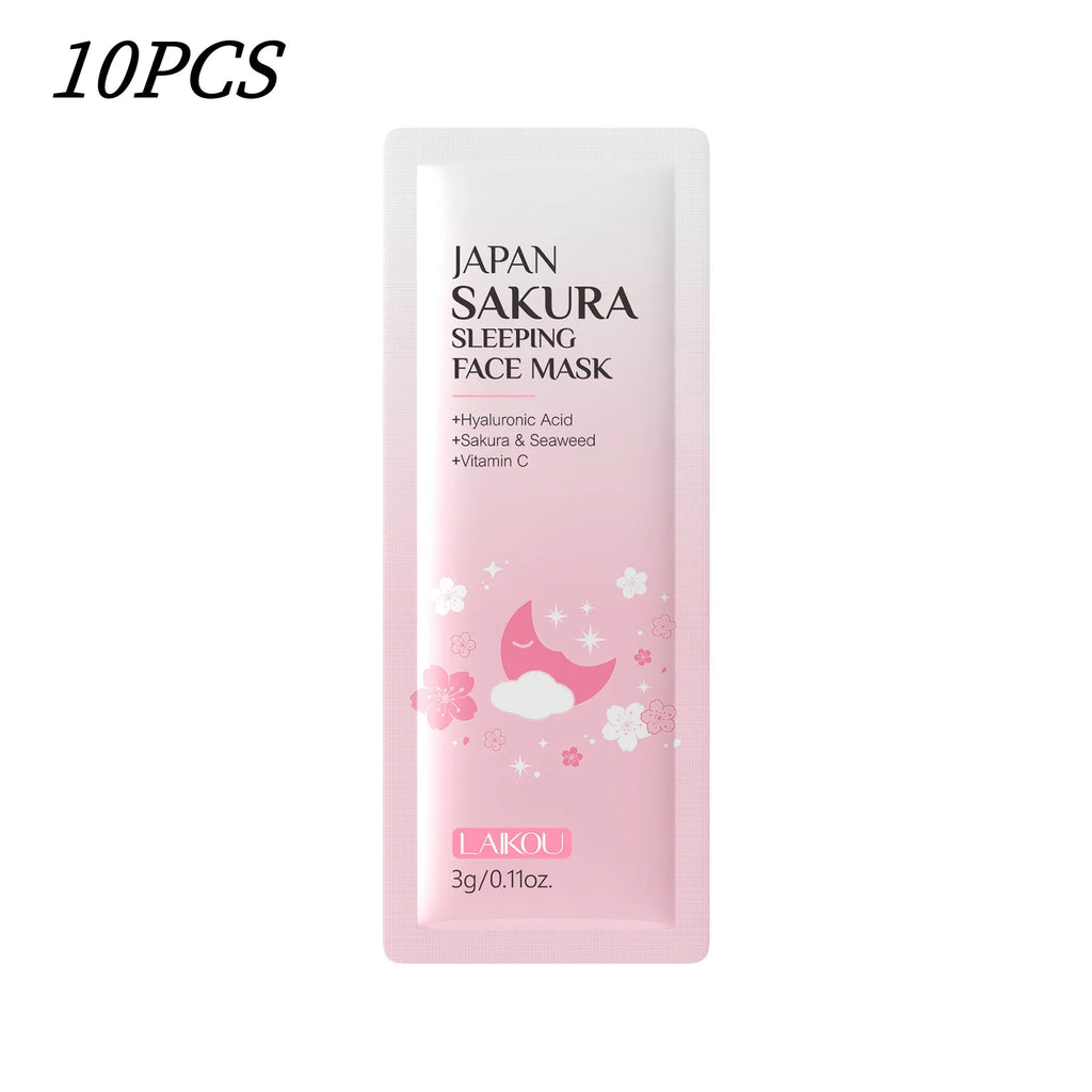 LAIKOU Sakura Overnight Sleeping Mask – Hydrating & Brightening