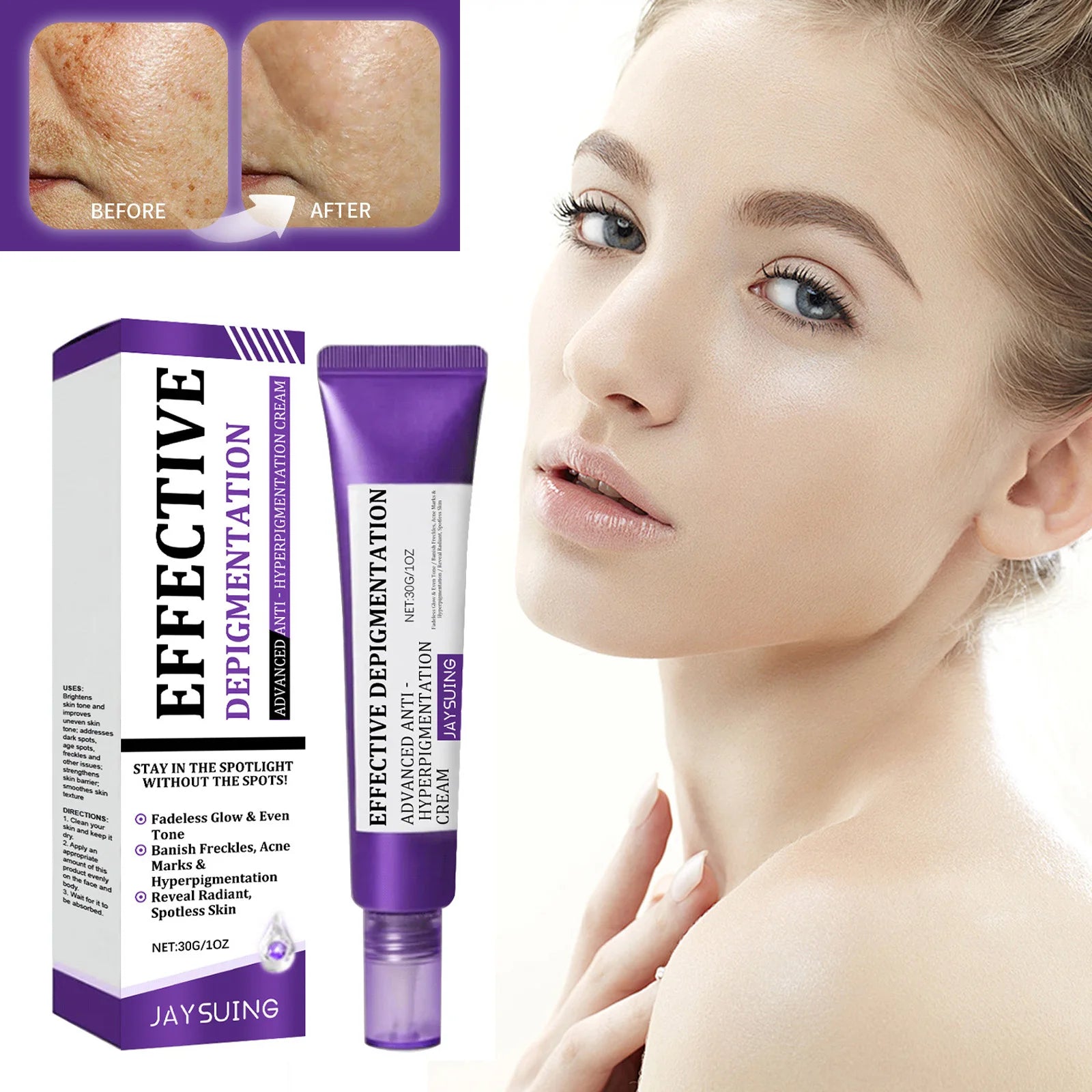 Retinol & Niacinamide Face Cream – Dark Spot & Melasma Corrector Brightening Face Cream Oasis Select