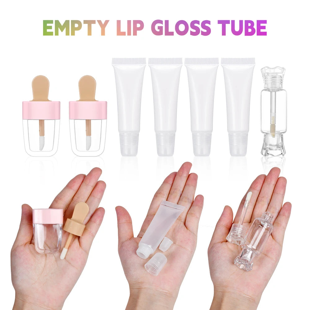 DIY Lip Gloss Making Kit – Glitter & Pigment Set for Girls
