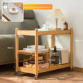 Sofa side few household mobile coffee table bedroom balcony mini table bedside shelf modern simple small apartment Oasis Select Primary Begonia