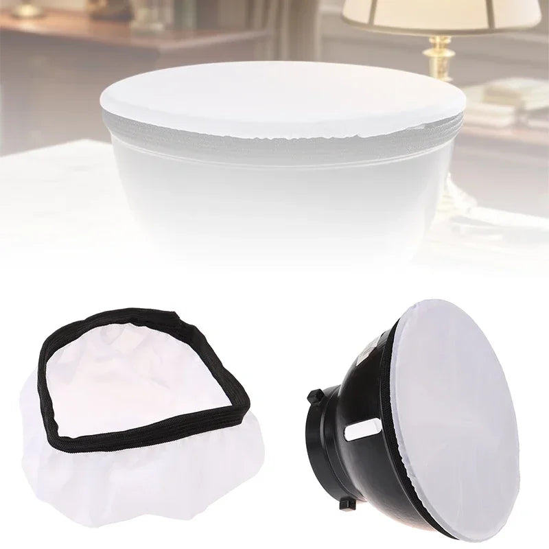 Photography Light Soft White Diffuser Cloth For 180mm Standard Studio Strobe Reflector Oasis Select