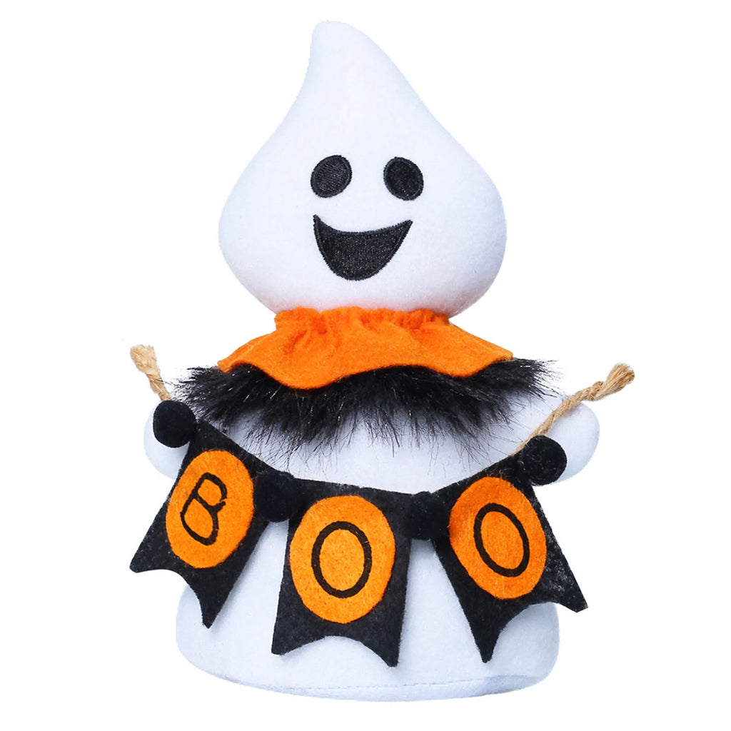 Halloween Mini Ghost Plush Doll | Spooky Table & Porch Decor