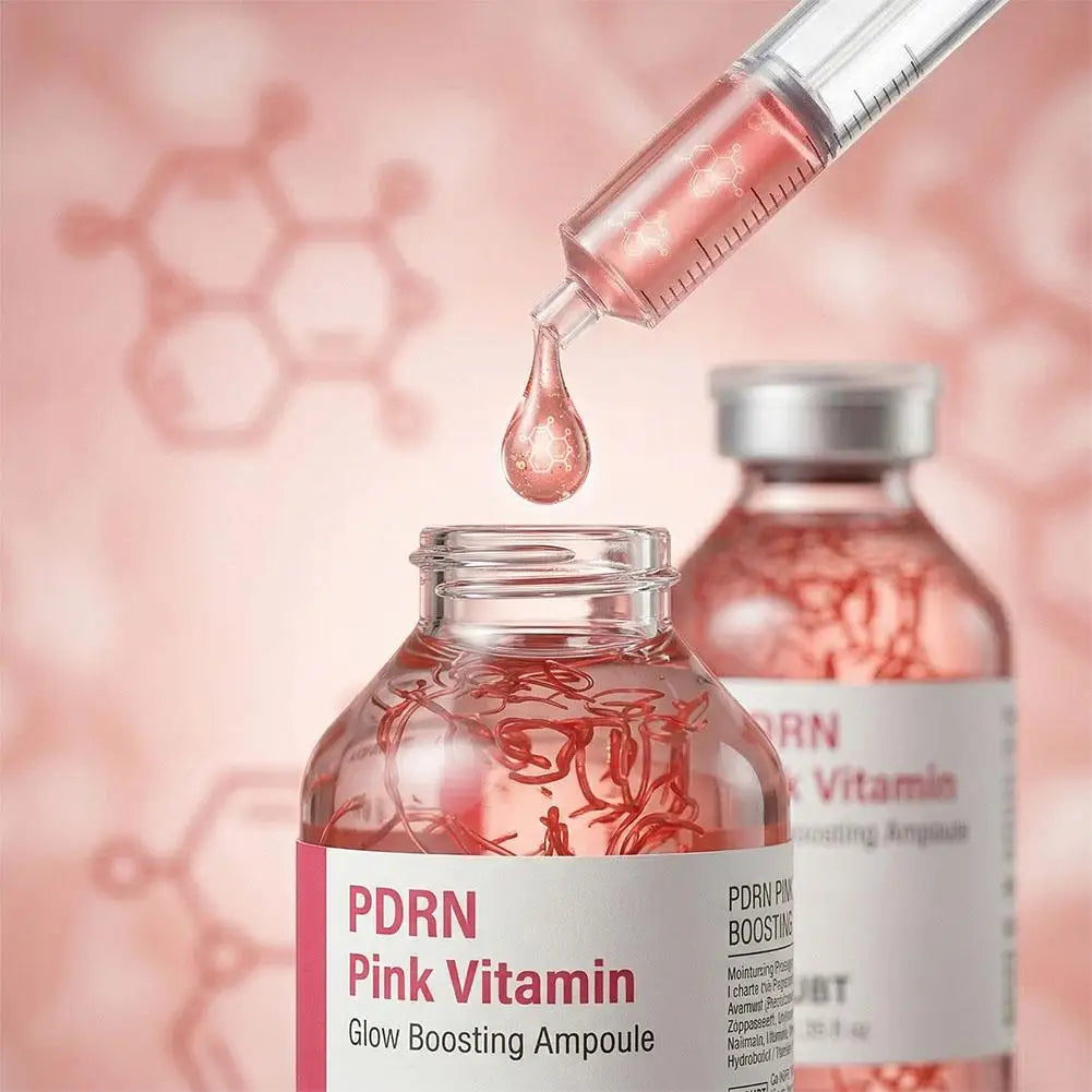 Collagen Silk Peptide Peptide Pink PDRN Glow Intensive Ampoule Intensely Hydrating, Lifting And Firming Increase Skin Elasticity Oasis Select