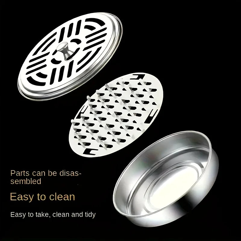 Stainless Steel Fireproof Mosquito Coil Tray - Heat-Resistant And Safe Design - Ideal For Homes, Offices, And Apartments. Oasis Select