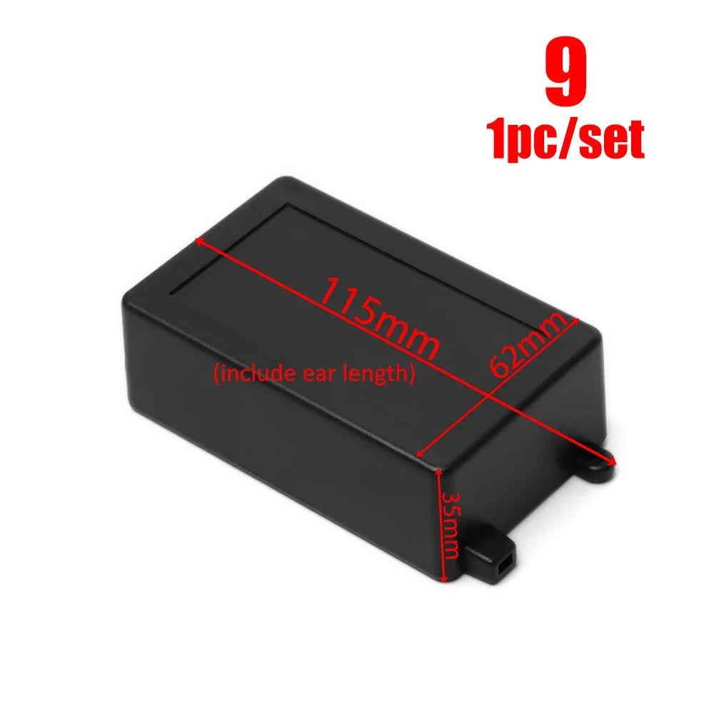 22Sizes High Quality Instrument Case Enclosure Boxes ABS Plastic Waterproof Cover Project Electronic Project Box Oasis Select Style 2-9