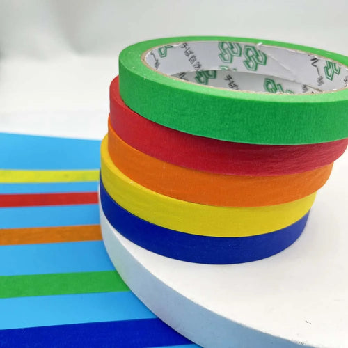 20M Colored Masking Tape Painting Painters Tape for Artist Decorators Indoor Decorating Crafts Spraying Adhesive Paint Tape Oasis Select