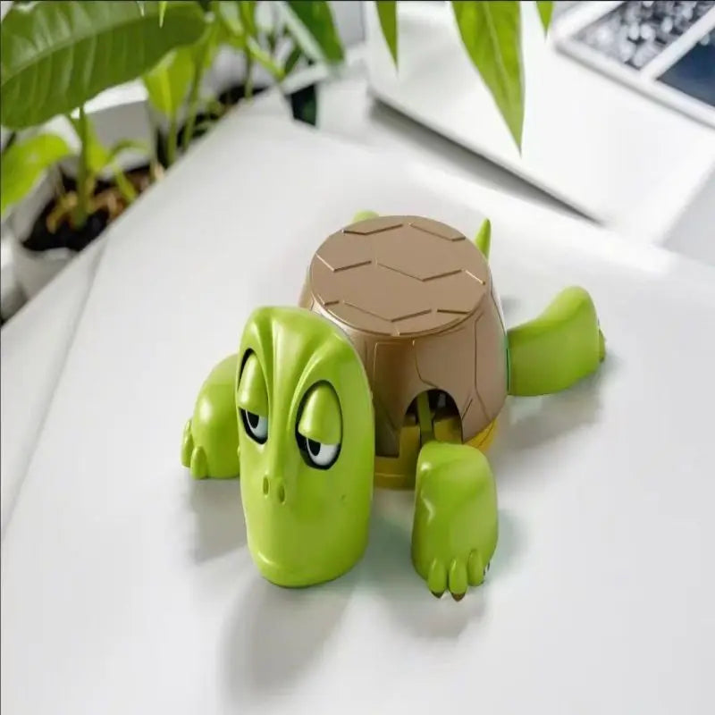 Cute Turtle Coaster 3D Printed Cup Pad, Fun Tea Coffee Mug Holder, Creative Table Decoration & Household Ornament Accessories Oasis Select light green