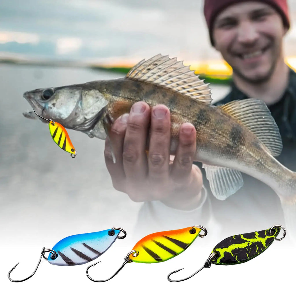Bass Fishing Lures Sequin Saltwater Fishing Lures Stainless Jig Tackle Bait With Sequins Metal horsemouth sequin artificial bait Oasis Select