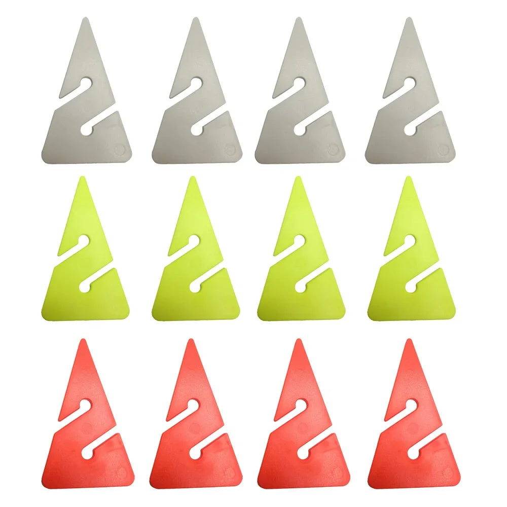 6PC Scuba Dive Cave Wreck Dive Line Arrow Markers ABS Triangle Shape guide rope indicator For Techical Cave Diving Diver Oasis Select