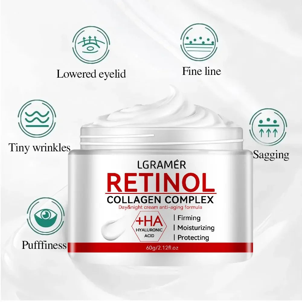 LGRAMER Retinol Collagen Firming Face Cream – Moisturizer