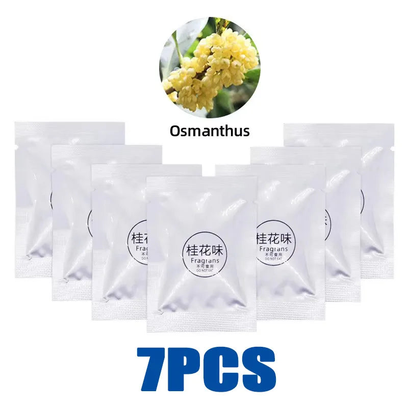 7-21pcs Solid Car Perfume Supplement Tablet Flavor Car Air Conditioner Vent Good Smell Scent Pads Car Refill For Auto Air Outlet Oasis Select 7pcs Osmanthus