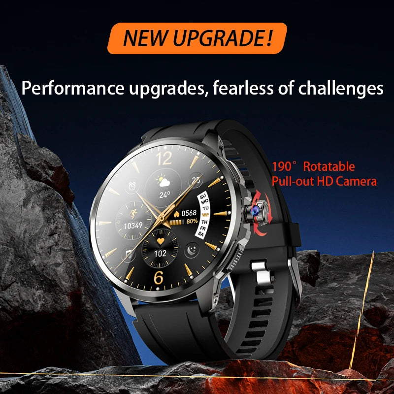 GOLDENSPIKE H99 4G Android Smartwatch | AMOLED 8MP Camera