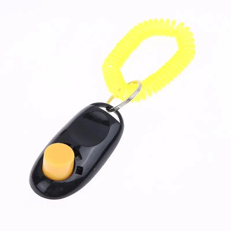 1Pcs Adjustable Ultrasonic Dog Whistle with Cord Silent Barking Control Pet Training Supplies Discipline Flute for Dogs Oasis Select Black B