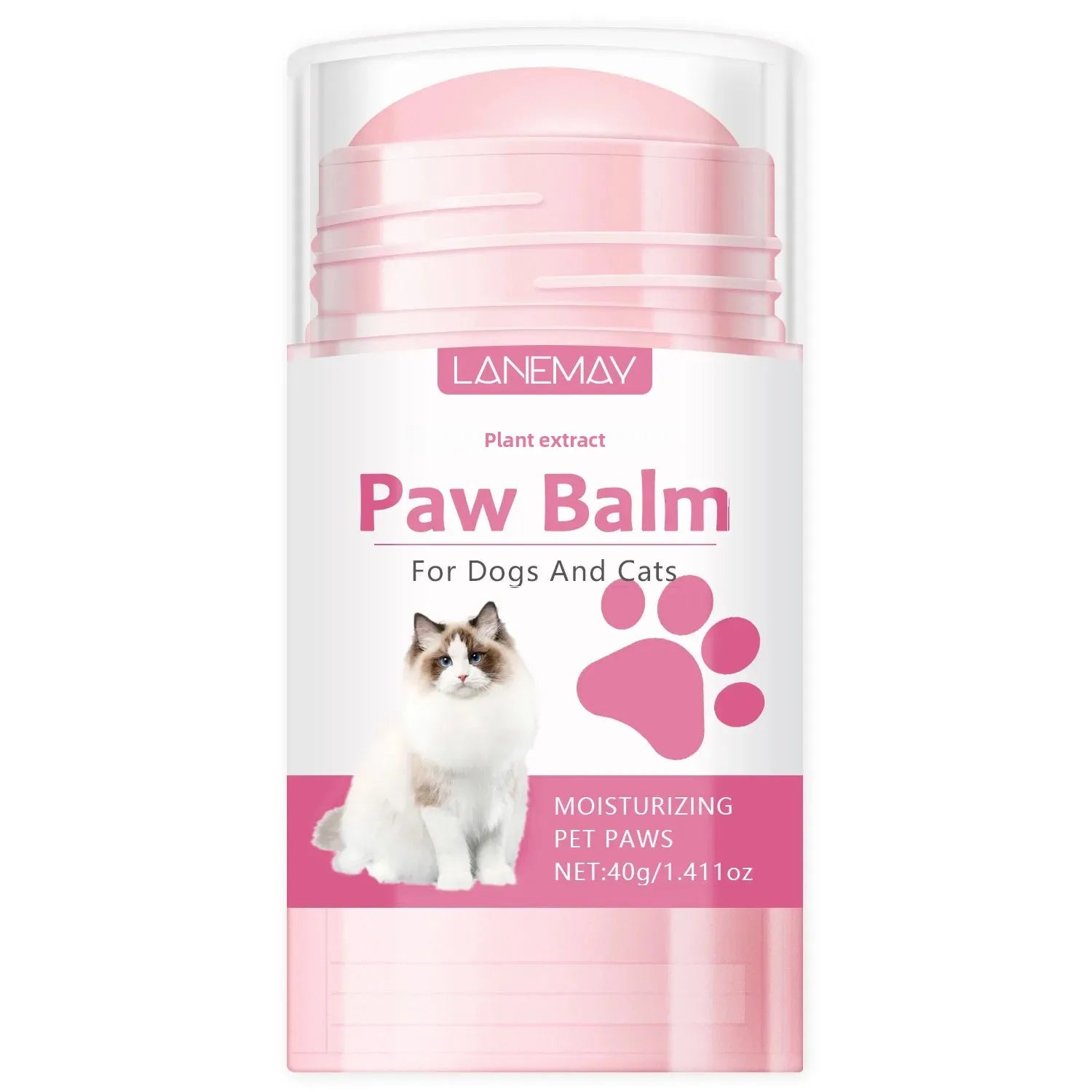 Pet Paw Cleaner & Moisturizing Balm for Cats & Dogs