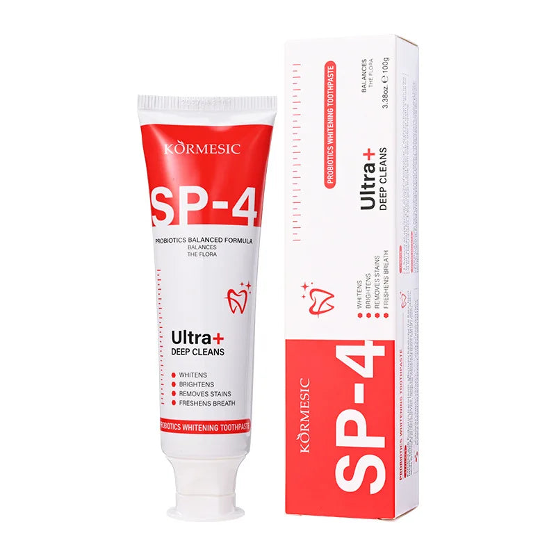 SP-4 Probiotic Brightening Toothpaste | Amino Acid Fresh Breath 100g