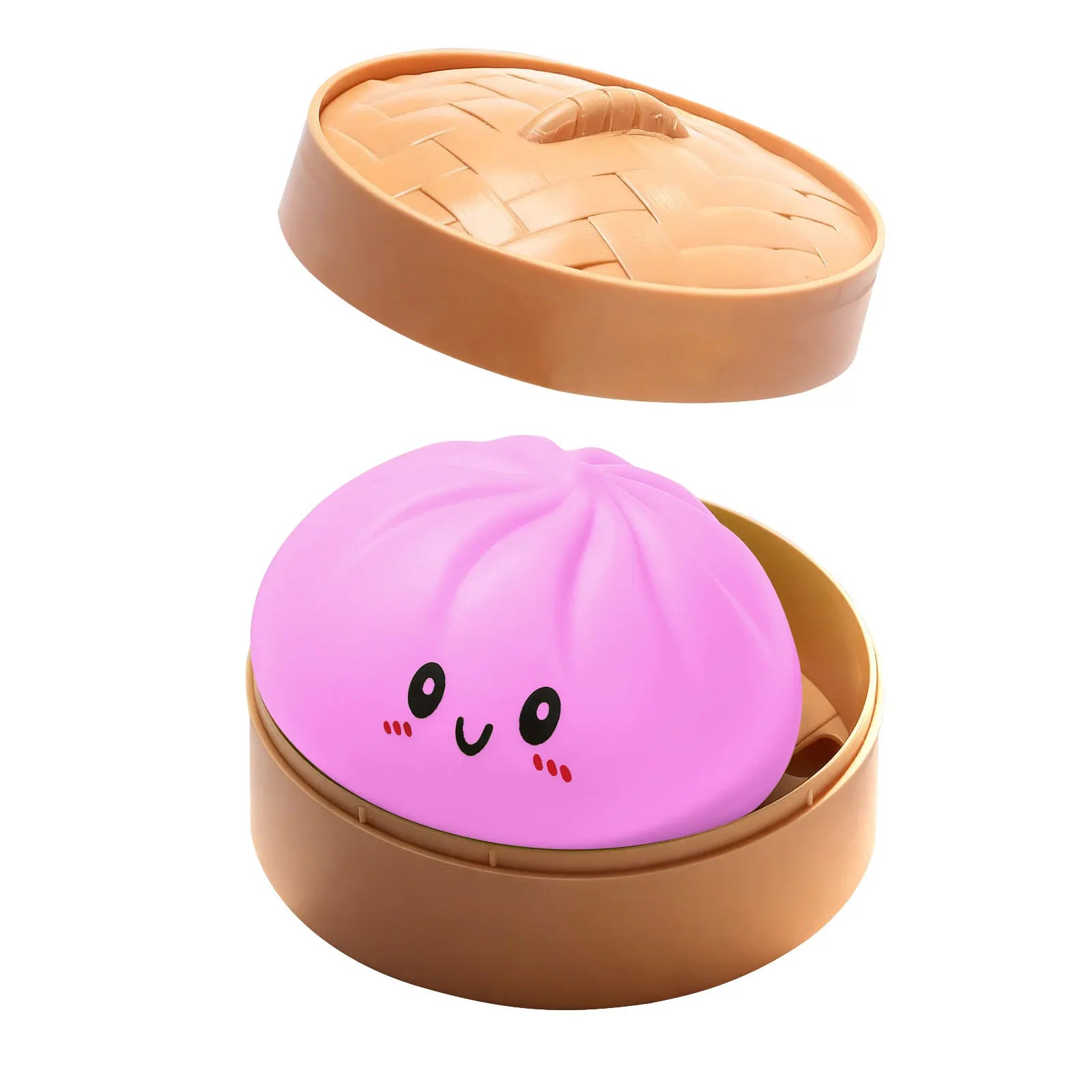 Colorful Dumpling Slow Rebound Soft Pinch Decompression Kawaii Squeeze Office Desk Decor Home Office Desktop Ornaments Oasis Select 01 Purple