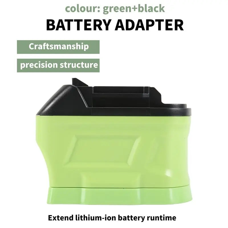 LIKE WISH RYB18MT Battery Adapter For Ryobi 18V ONE+ Li- Battery P107 P108 Convert To For 18V Li- Battery Power Too Oasis Select